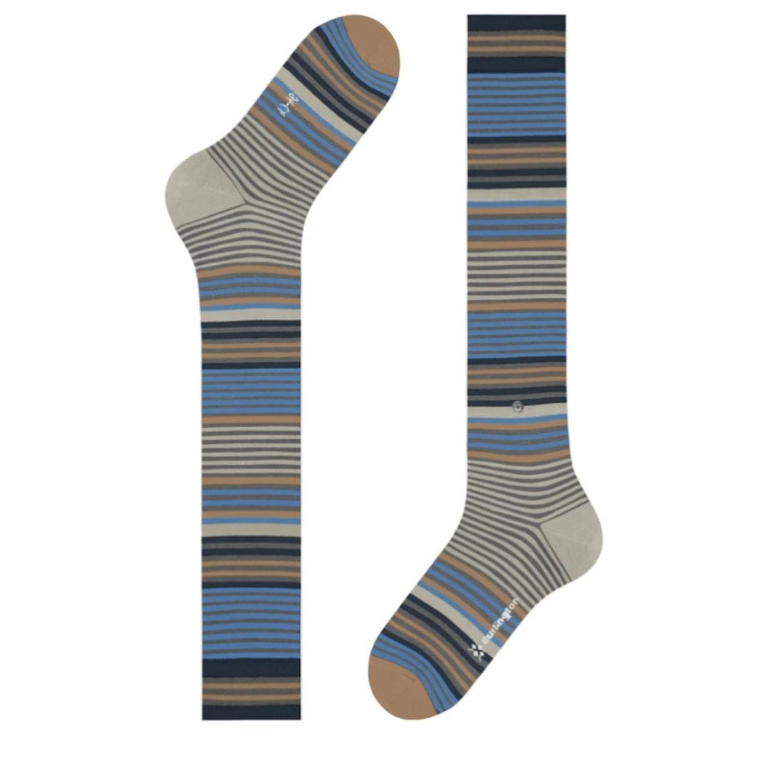 Calzini lunghi Burlington Stripe gambaletto