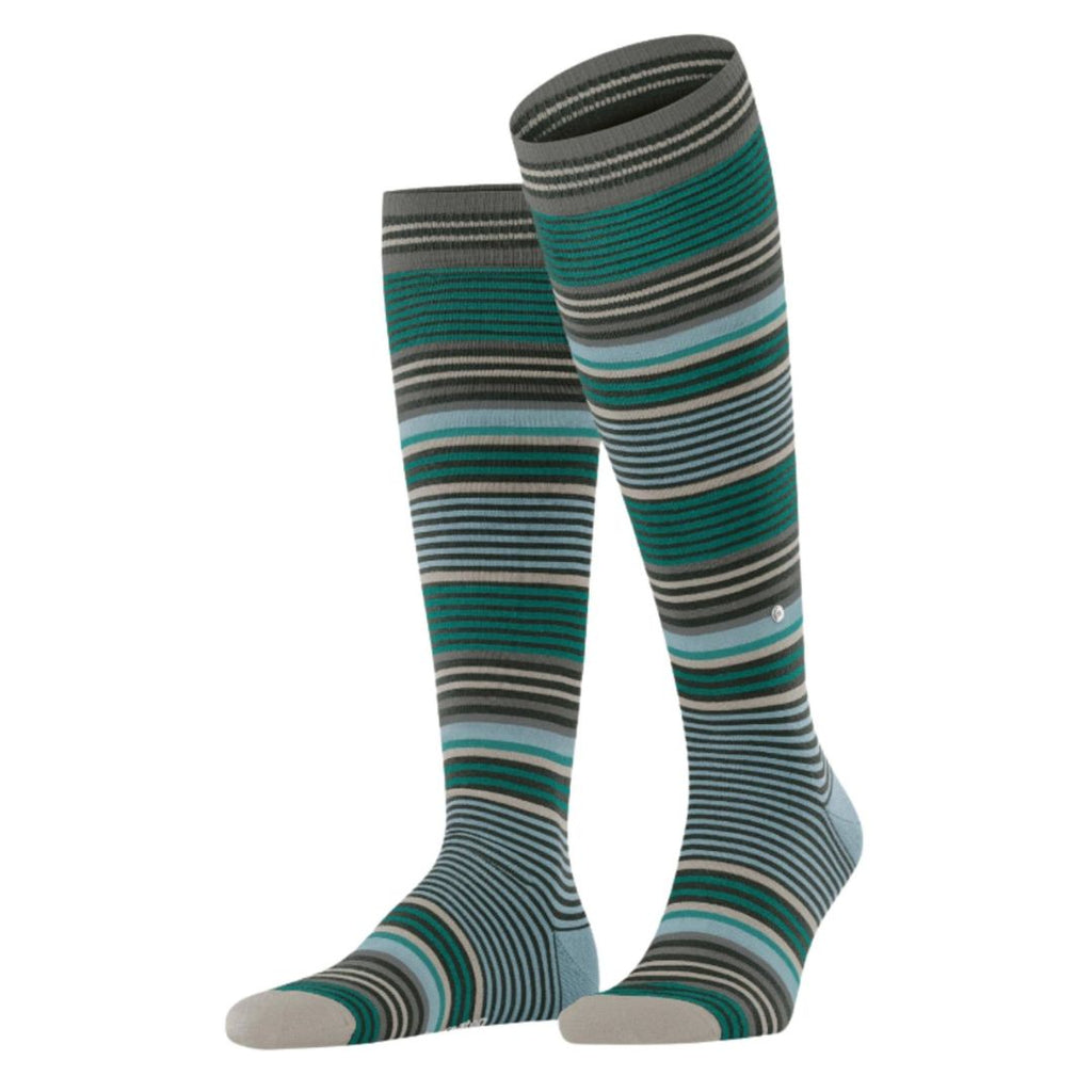 Calzini lunghi Burlington Stripe gambaletto