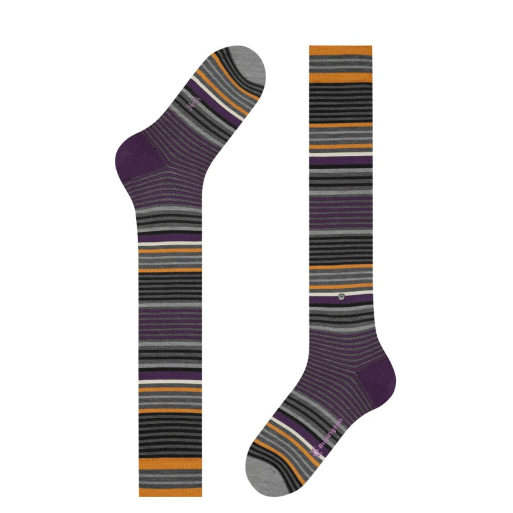 Calzini lunghi Burlington Stripe gambaletto