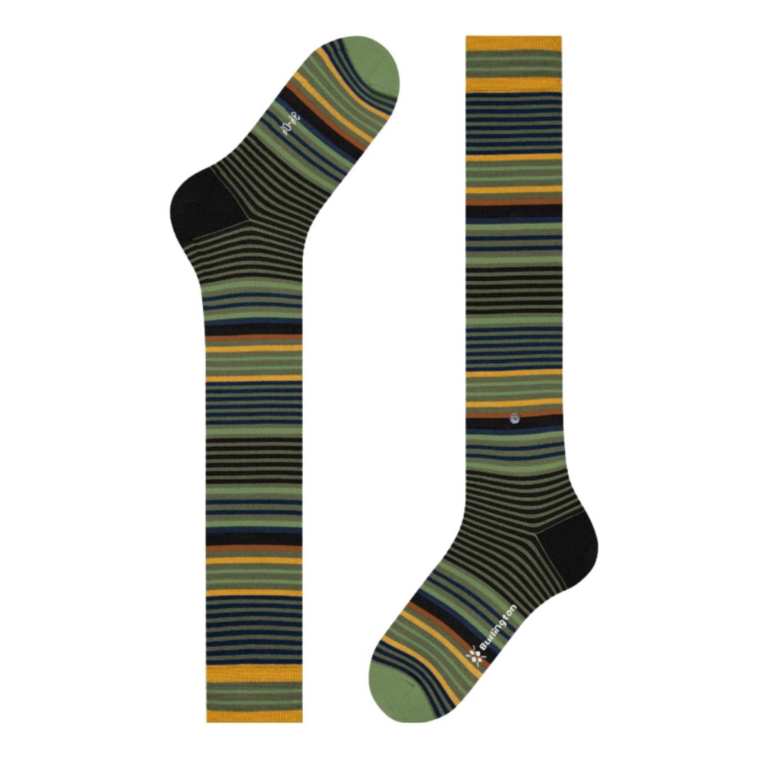 Calzini lunghi Burlington Stripe gambaletto
