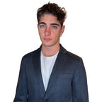 Giacca uomo principe di galles viscosa ed elastam