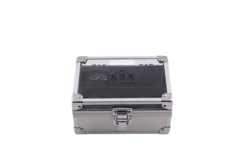 Box regalo papillon, pochette e gemelli coordinati in seta, Made in Italy