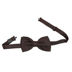 Papillon in lino tinta unita