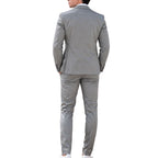 Abito uomo sartoriale  giacca con tasca a toppa Made in Italy