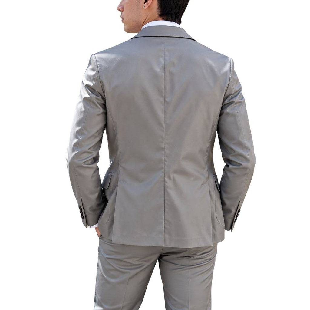 Abito uomo sartoriale  giacca con tasca a toppa Made in Italy