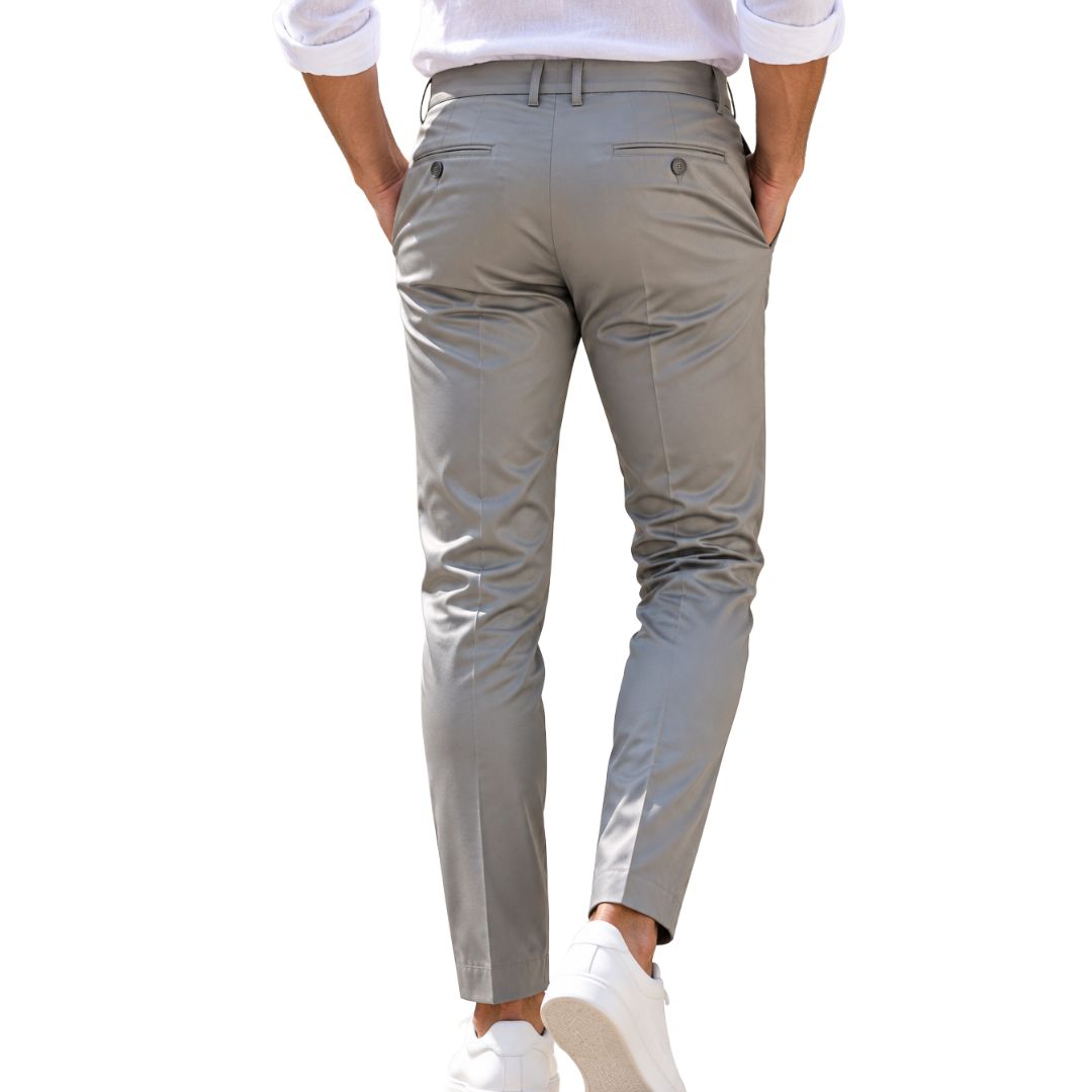 Abito uomo sartoriale  giacca con tasca a toppa Made in Italy