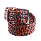 Cintura Elasticizzata Intrecciata in pelle