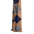 Sciarpa uomo misto lana Royal Reverso a rombi Burlington