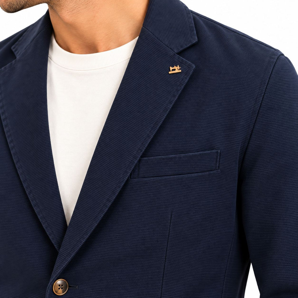 Giacca uomo Sartoria Di Lorenzo tasca con pattina drop 4