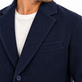 Giacca uomo destrutturata Sartoria Di Lorenzo tasca con pattina drop 4