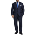 Abito uomo Drop Quattro, giacca 2 bottoni, pantaloni tasca america Made in Italy