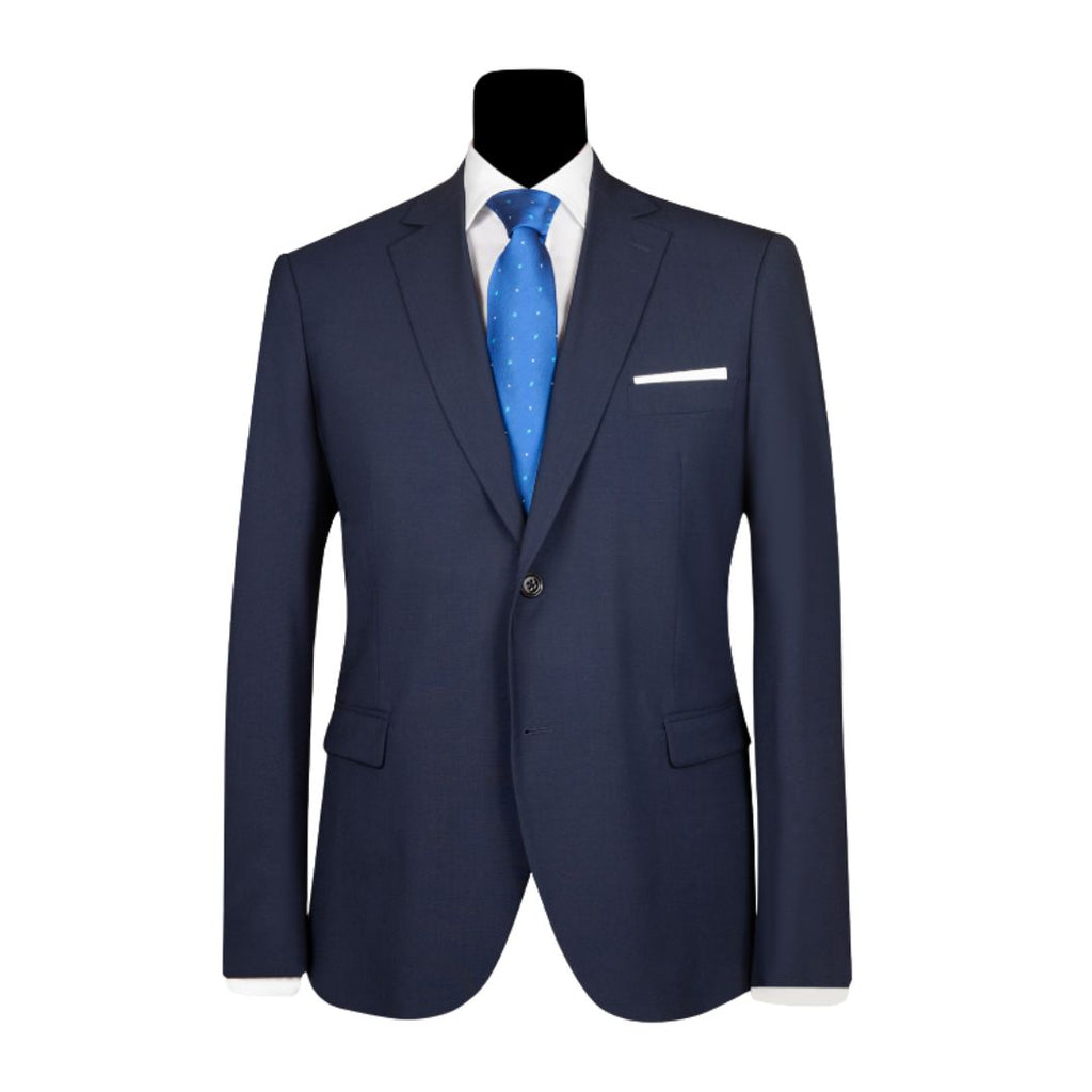 Abito uomo Drop Quattro, giacca 2 bottoni, pantaloni tasca america Made in Italy