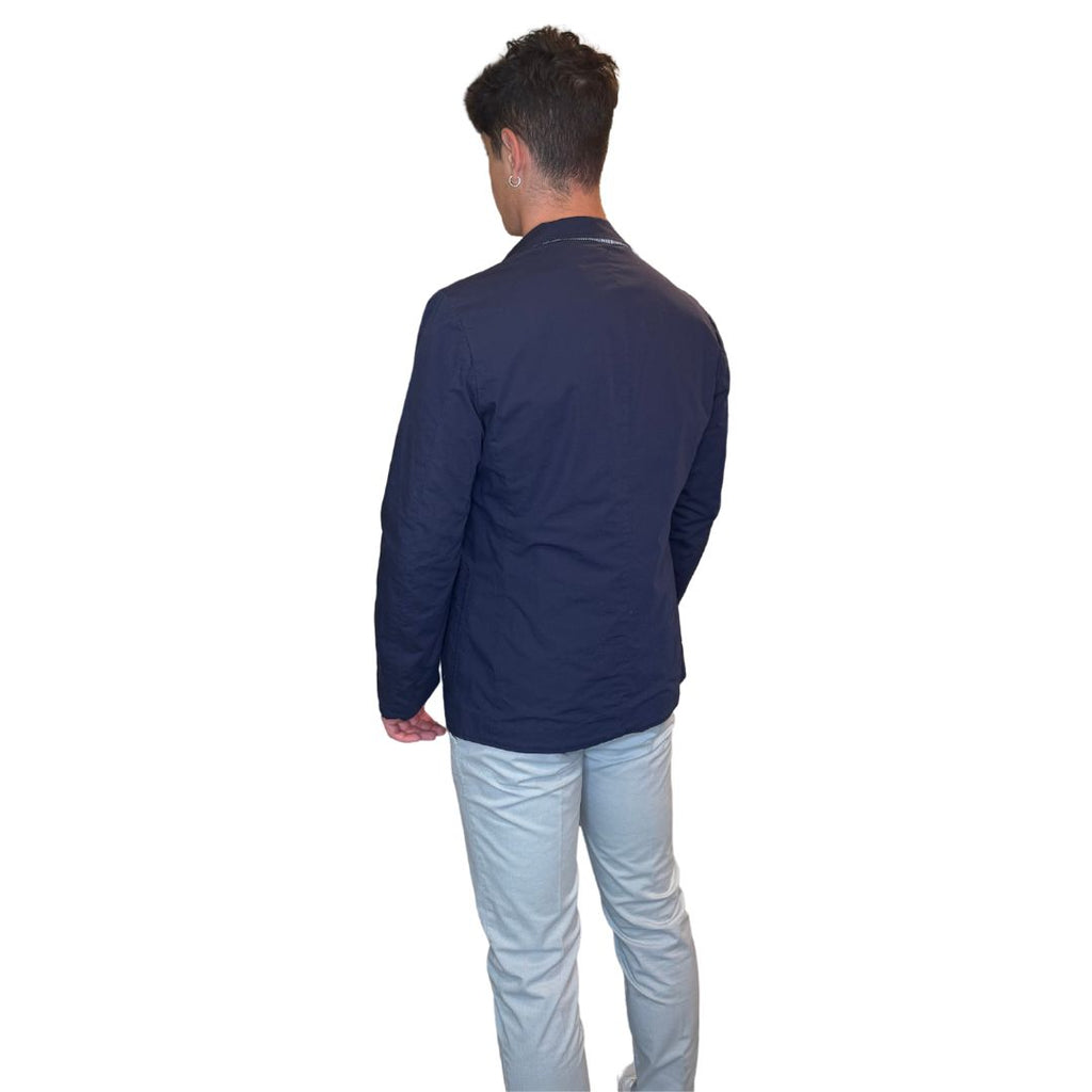 Giacca uomo cotone double face sartoriale Made in Italy Prinud