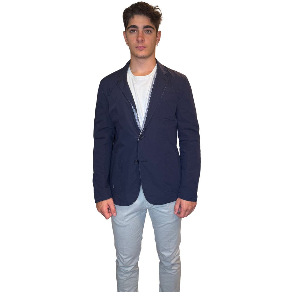 Giacca uomo cotone double face sartoriale Made in Italy Prinud