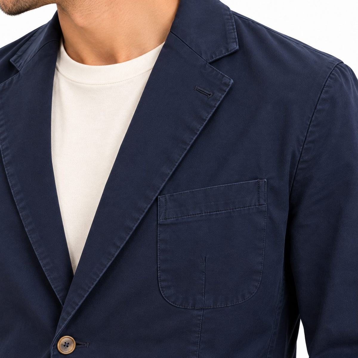 Giacca uomo cotone/elastan