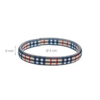 Elastico-Braccialetto Unisex Stampa Tartan