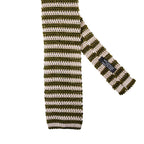 Cravatta tricot righe strette