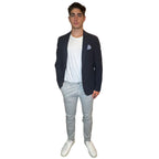 Giacca uomo misto lino sartoriale Made in Italy Breco's