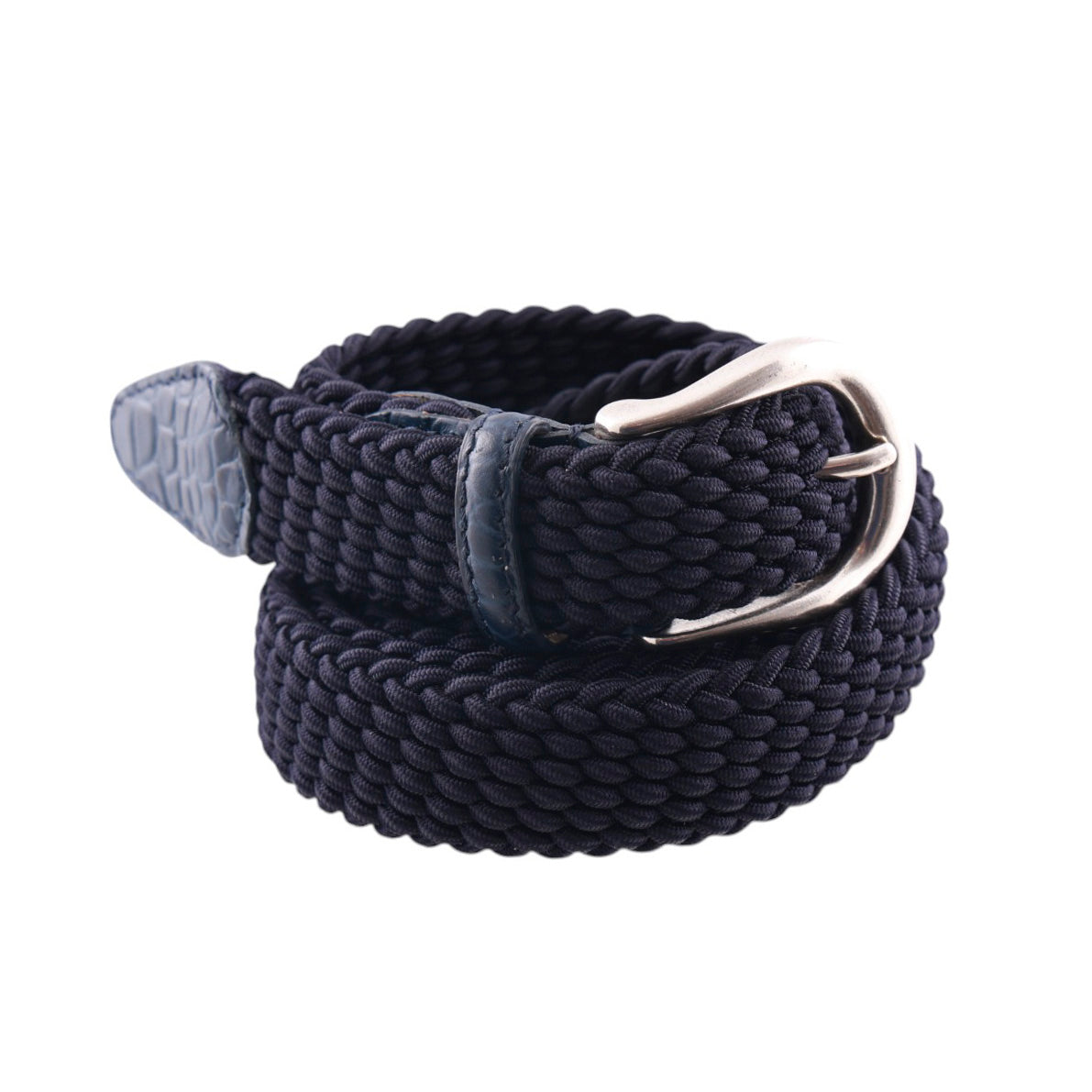 Cintura Intrecciata Elasticizzata Uomo Artigianale
