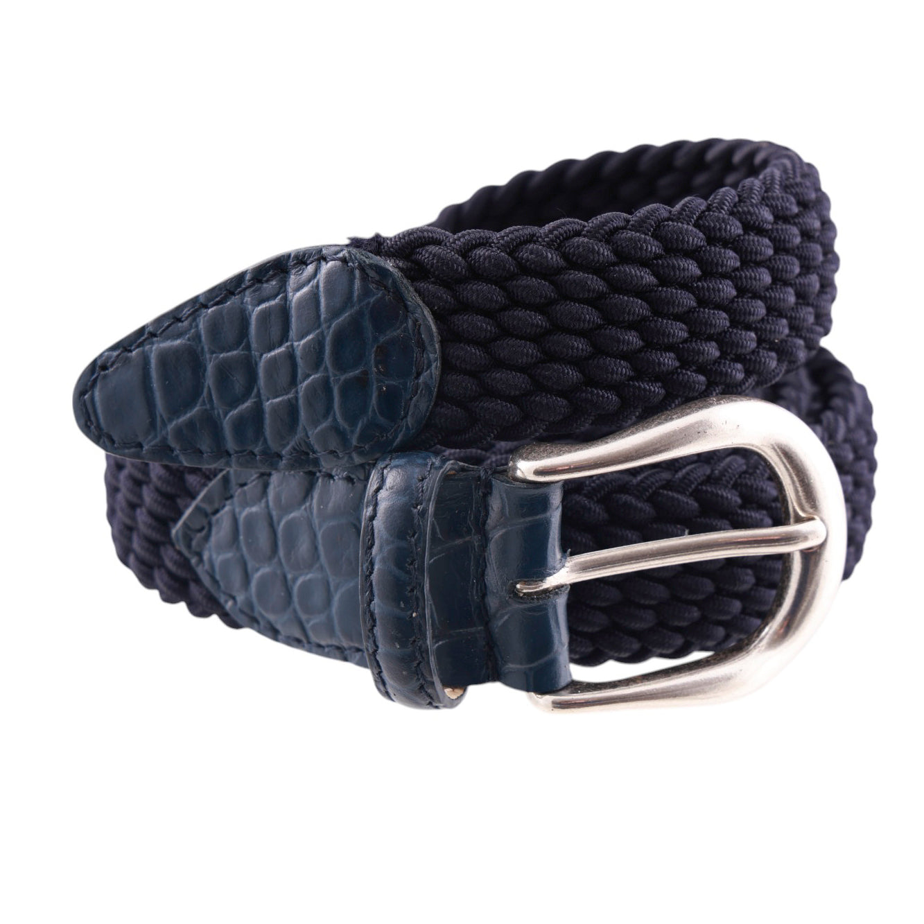 Cintura Intrecciata Elasticizzata Uomo Artigianale