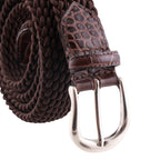 Cintura Intrecciata Elasticizzata Uomo Artigianale