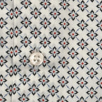 Camicia Uomo Classica in Elastam Fantasia Fiori Geometrici