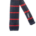 Cravatta Tricot righe larghe