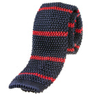 Cravatta Tricot righe larghe