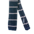 Cravatta Tricot righe larghe