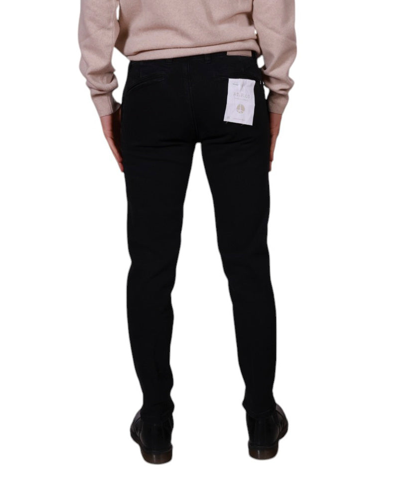 Jeans uomo tasca chino nero AT.P.CO