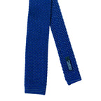 Cravatta uomo tricot trattini a contrasto