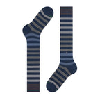 Calzini lunghi Burlington Blackpool KH righe cotone