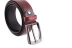 Cintura Uomo in Pelle di Vitello Liscia-Made in Italy