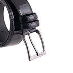 Cintura uomo pelle lucida Made in Italy