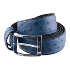 Cintura pelle struzzo Centopercento Camicie Made in Italy