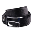 Cintura pelle struzzo Centopercento Camicie Made in Italy