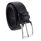 Cintura pelle struzzo Centopercento Camicie Made in Italy